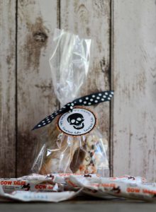 Everyday Party Magazine Halloween Bone Treats with Cow Tales Minis