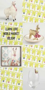 Llama Love World Market Holiday