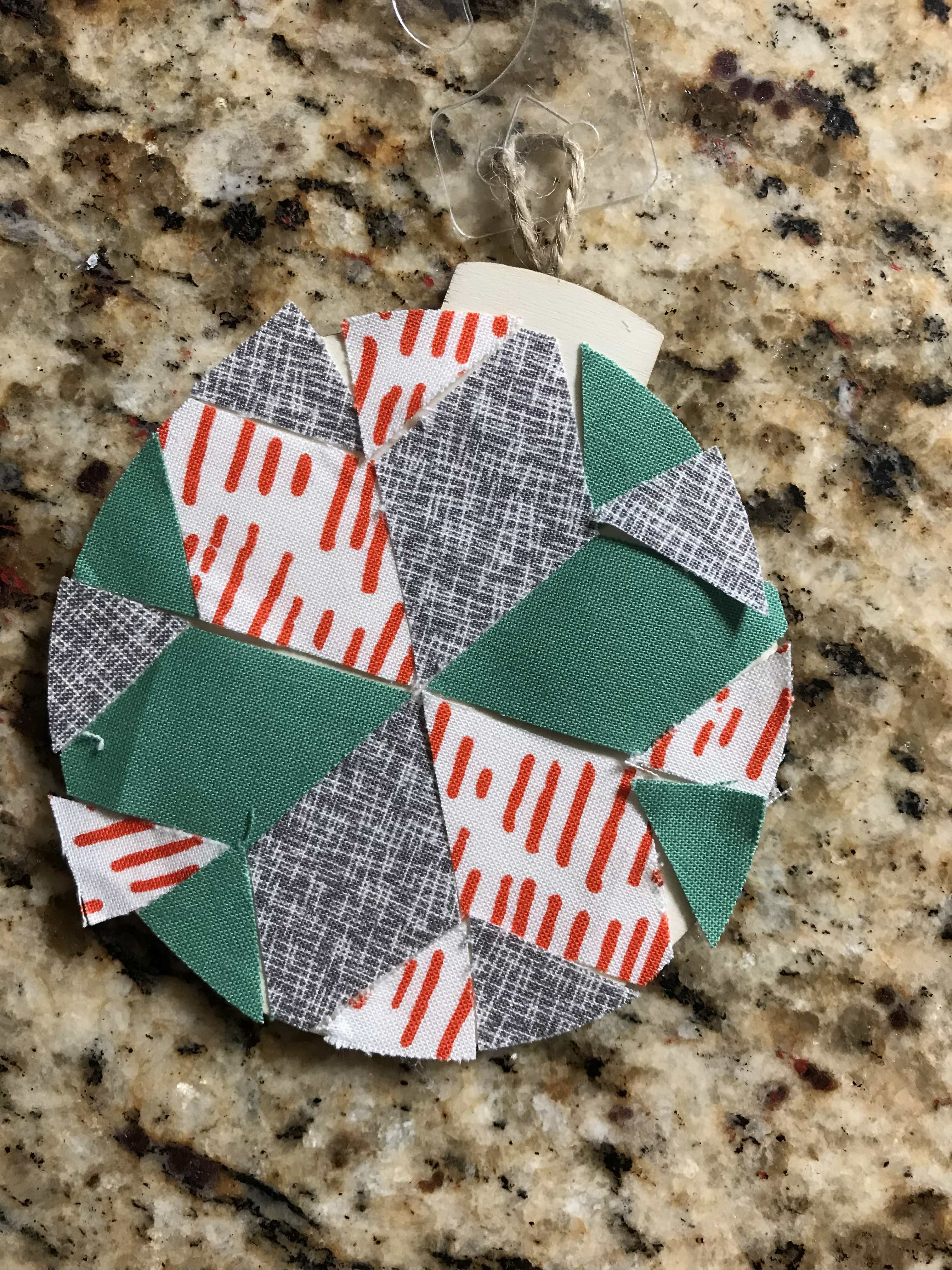 Everyday Party Magazine Quilted Ornament DIY 