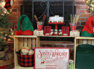 Everyday Party Magazine Santa's Workshop