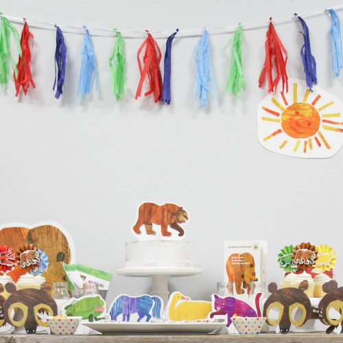 Everyday Party Magazine Brown Bear, Brown Bear Birthday Party