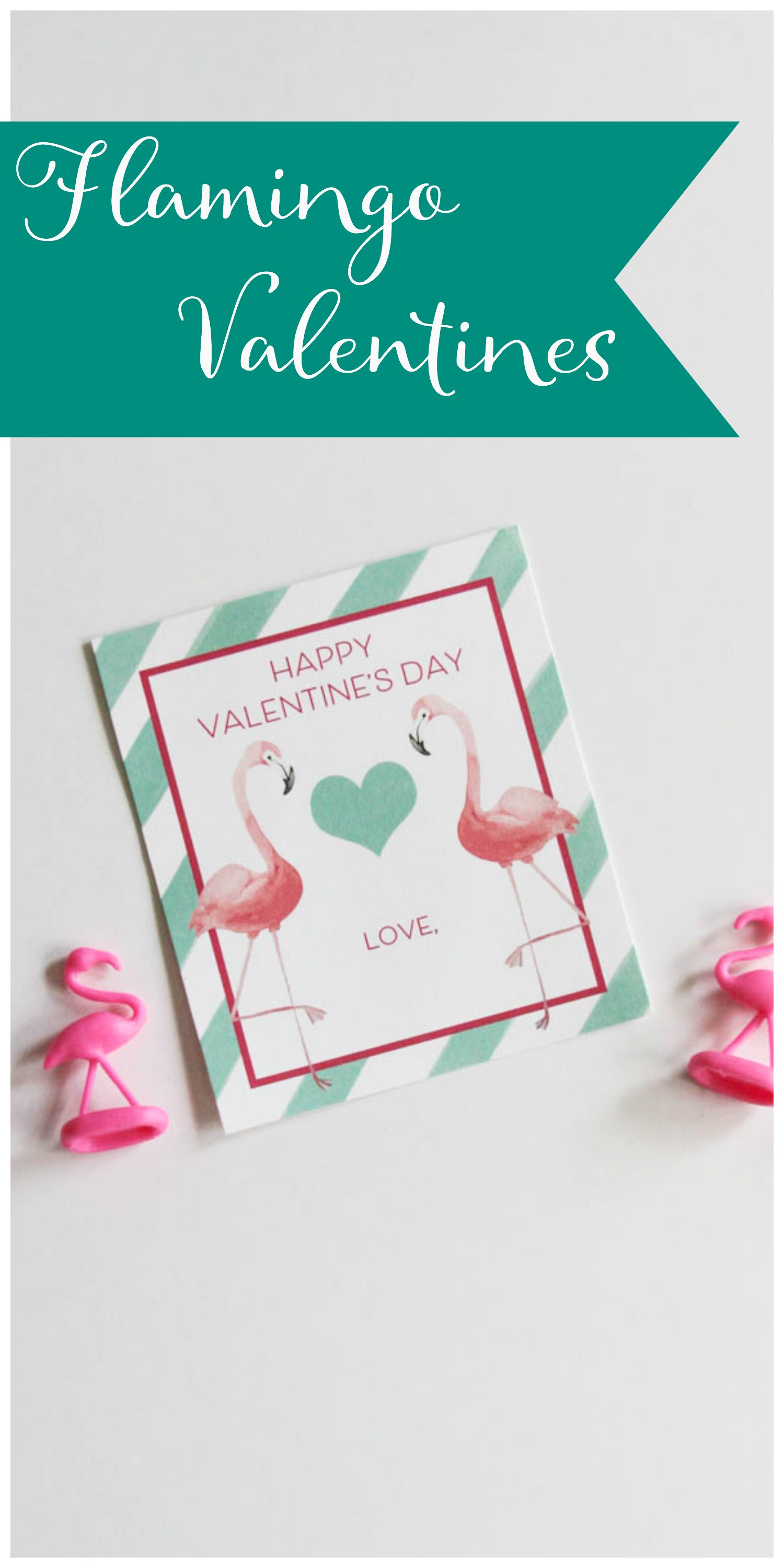 Everyday Party Magazine Flamingo Valentine's Day Treats 