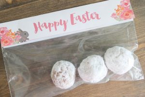 Everyday Party Magazine Happy Easter Printable Bag Toppers #Easter #CottonTale #Bunny #FreePrintable