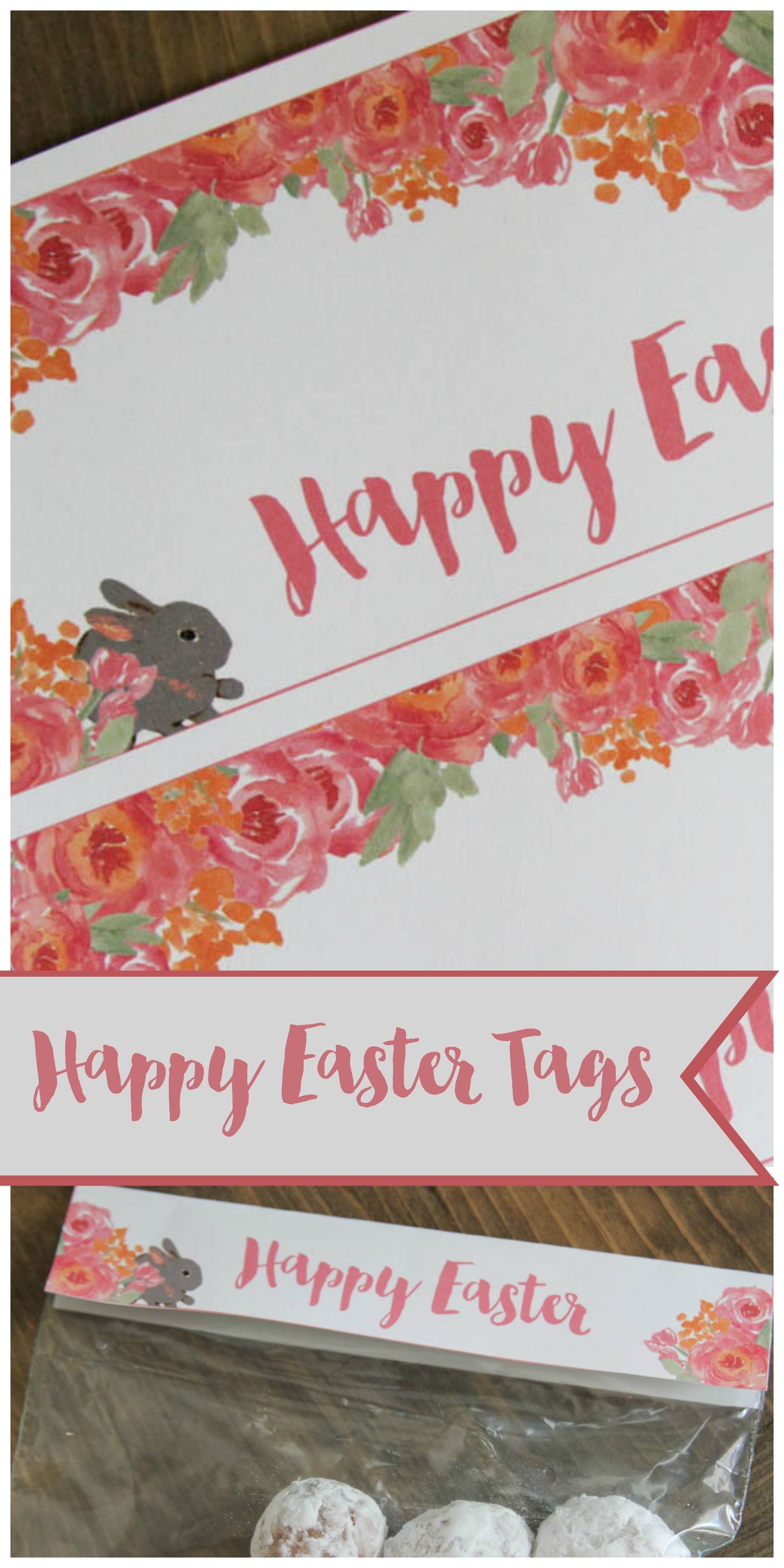 Happy Easter Treat Bag Topper Printable Make Life Lovely