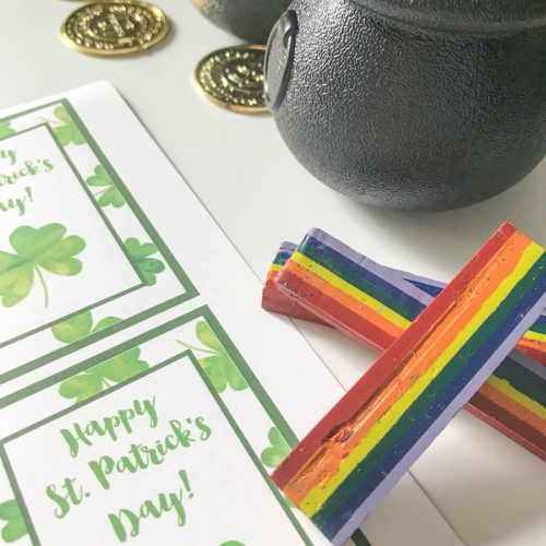 Everyday Party Magazine Happy St. Patrick's Day Printable Tag #StPatricksDay #Rainbow #StPats