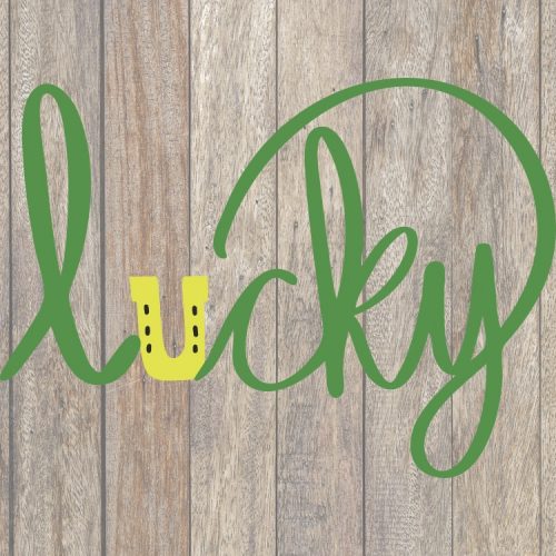 Lucky SVG Image