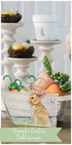 Everyday Party Magazine Simple Easter Tablescape #Easter #tablescape #OrientalTrading