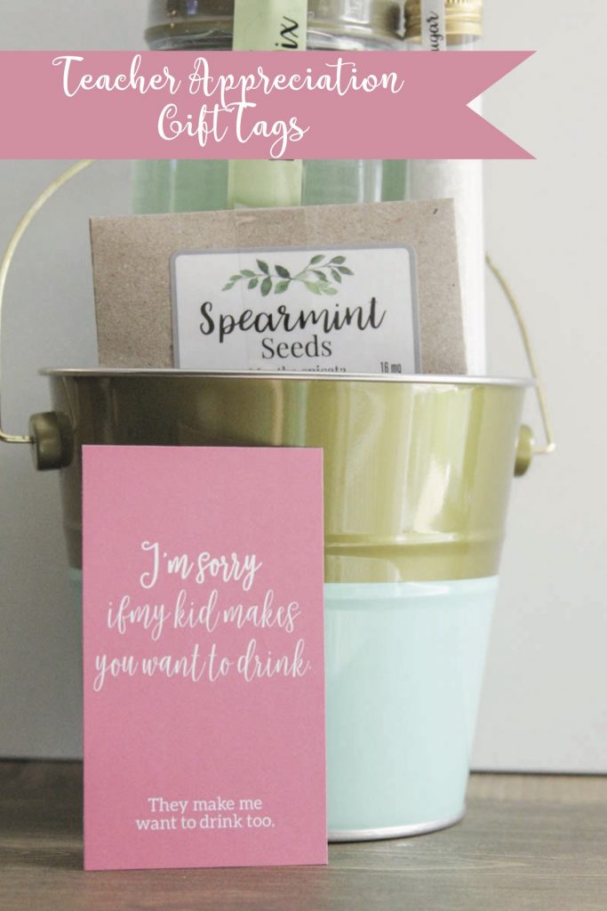 Teacher Appreciation Printable Tags - Everyday Party Magazine