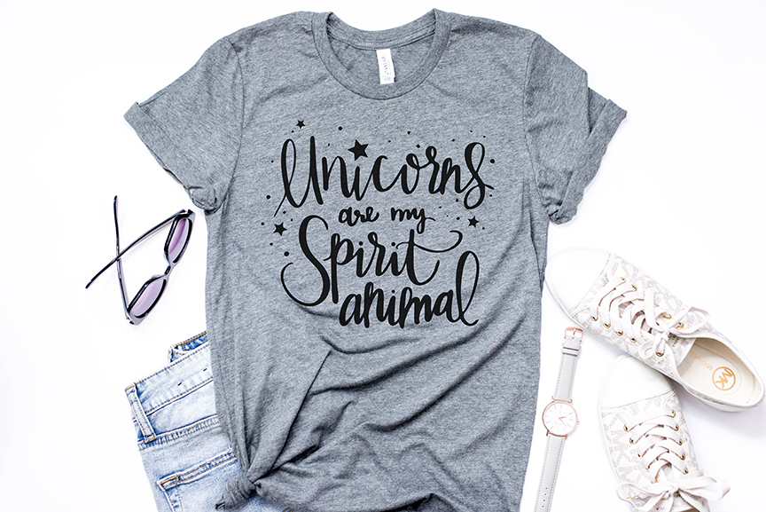 Unicorn Shirt SVG File