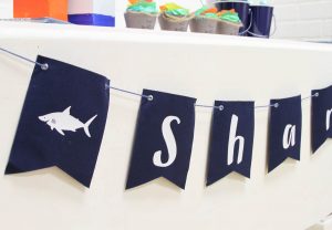 Everyday Party Magazine Shark Week Party #CricutMade #MarthaStewart #Michaels #SharkWeek