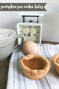 Pumpkin Pie Bites Egg Scale Measuring Cups