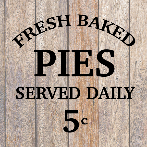 Fresh Baked Pies SVG