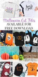 Free Halloween Cut Files Ghosts Trick or Treat