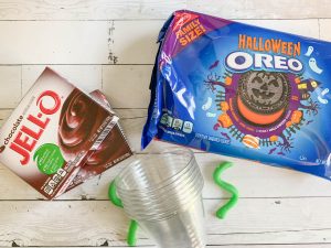 Oreo Cookies Pudding Gummy Worms