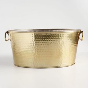 Gold Party Tub