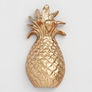 Gold Pineapple Bottle Opener
