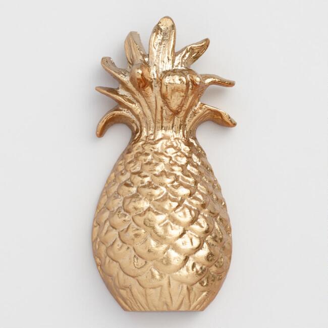 Gold Pineapple Bottle Opener