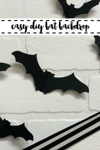 Halloween Decor Paper Bats