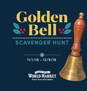 World Market Golden Bell Scavenger Hunt