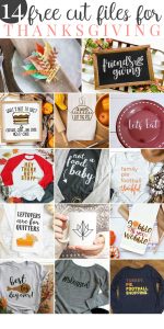 Thanksgiving SVG Projects