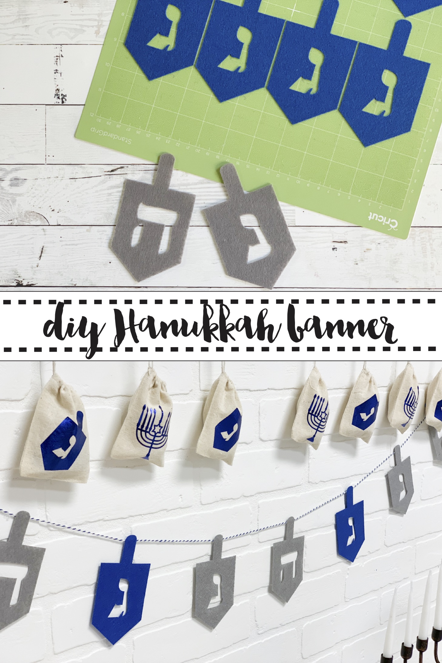 DIY Hanukkah Banner