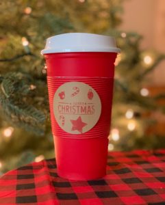 Coffee Cup Christmas Tree