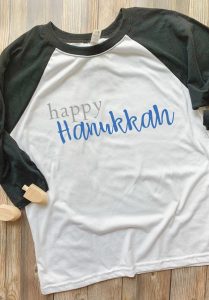 Happy Hanukkah Raglan Shirt