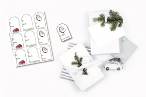 Holiday gifts and tags