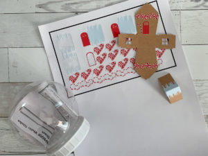 Paper Craft Gingerbread House