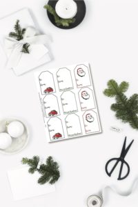 Holiday gifts and tags