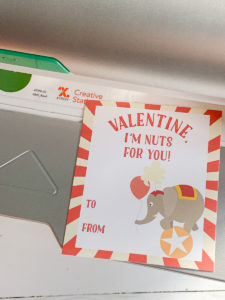 Circus Valentine's Day Card Xyron Creative Station