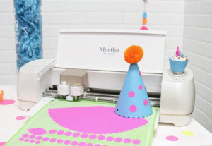 Martha Stewart Cricut Machine Party Hat