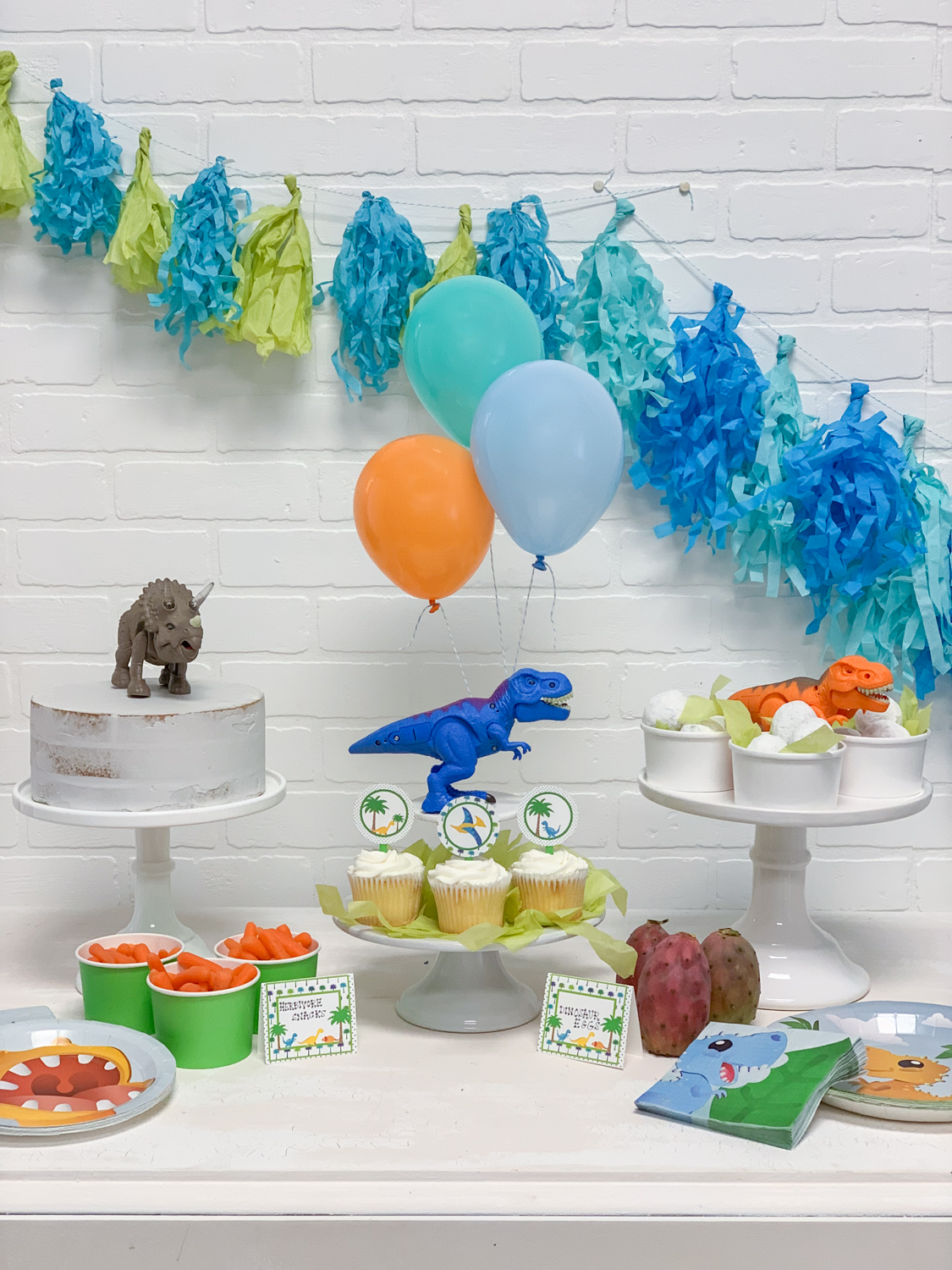 Colorful Dinosaur Party