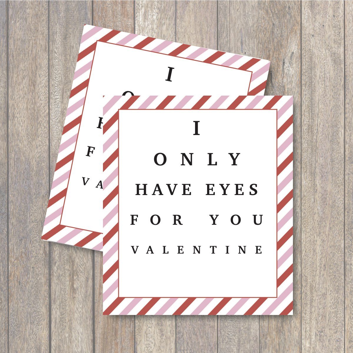I Only Have Eyes For You Valentine Valentines Day Cards Everyday