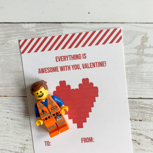 LEGO MiniFigure Valentine