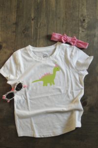 Pink Dinosaur Party Shirt