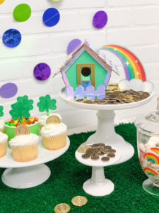 St. Patrick's Day Celebration Gold Coins Cupcakes