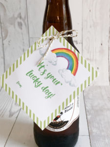 Guinness Beer Lucky Day Printables Tags