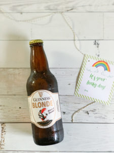 Guinness Blonde Ale Rainbow Printable Tags