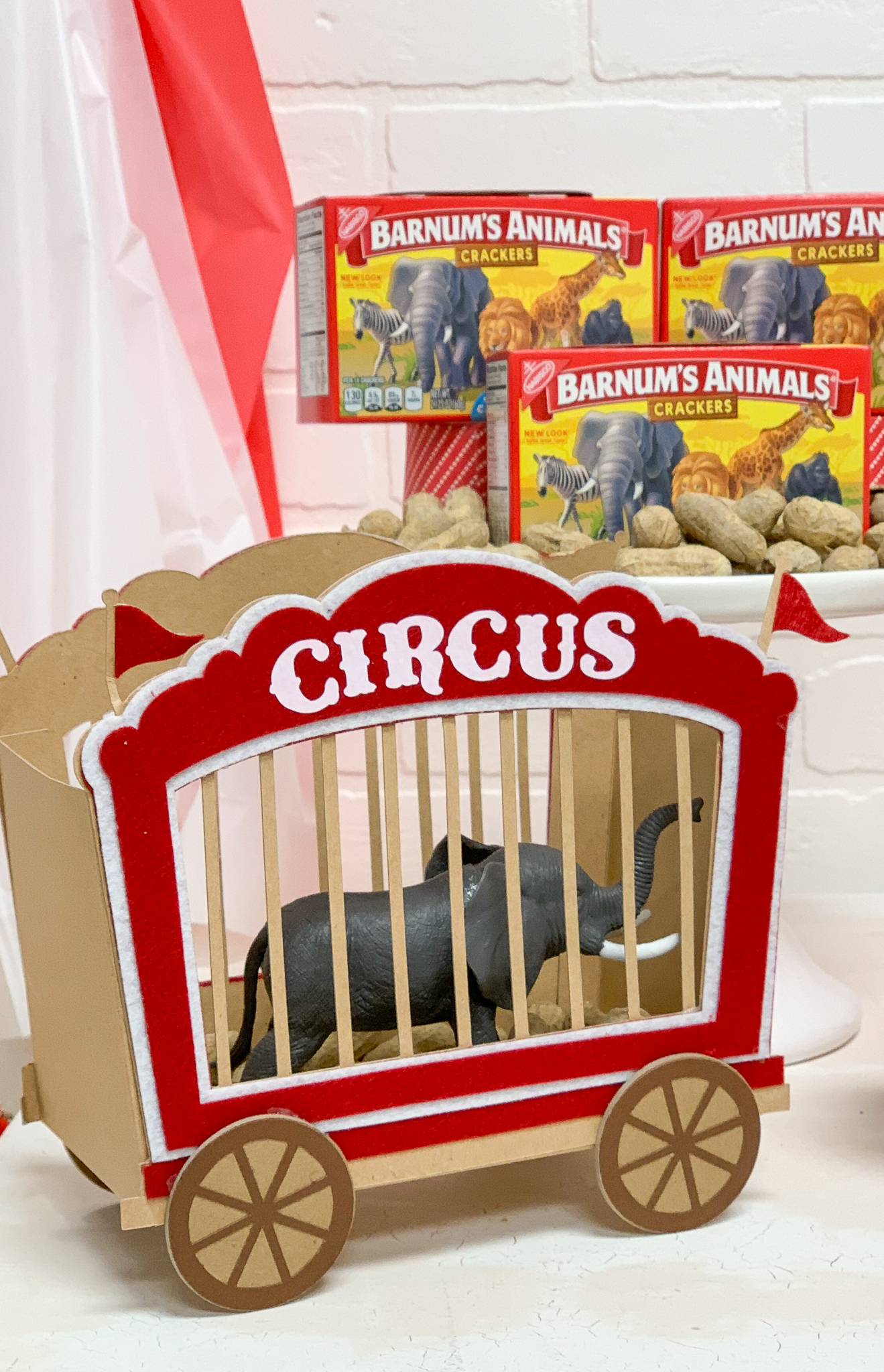 Circus Train Toy Elephant