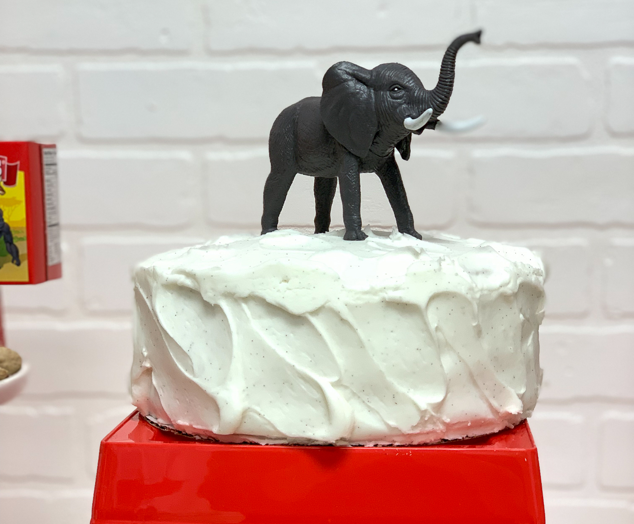 Circus Party Cake Toy Elephant
