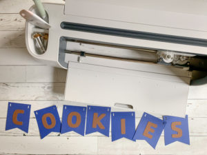 Cricut Maker Paper Cookies Banner