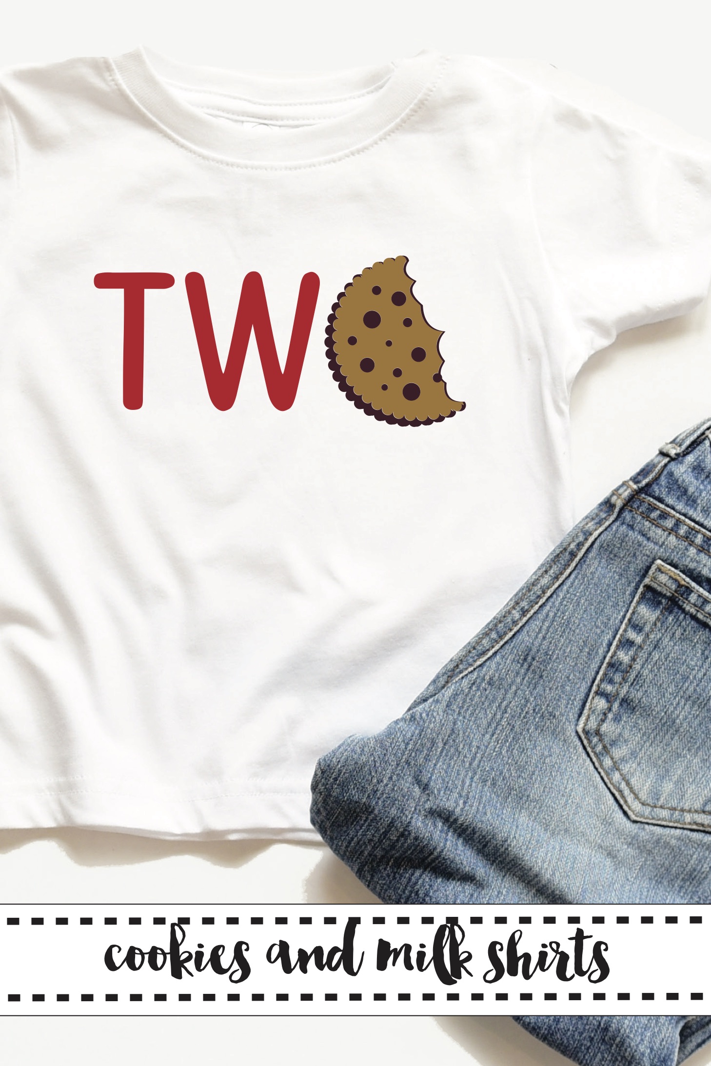 Toddler Two Cookie Shirt