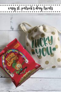Lucky Charms Cereal Lucky You St. Patrick's Day Bag