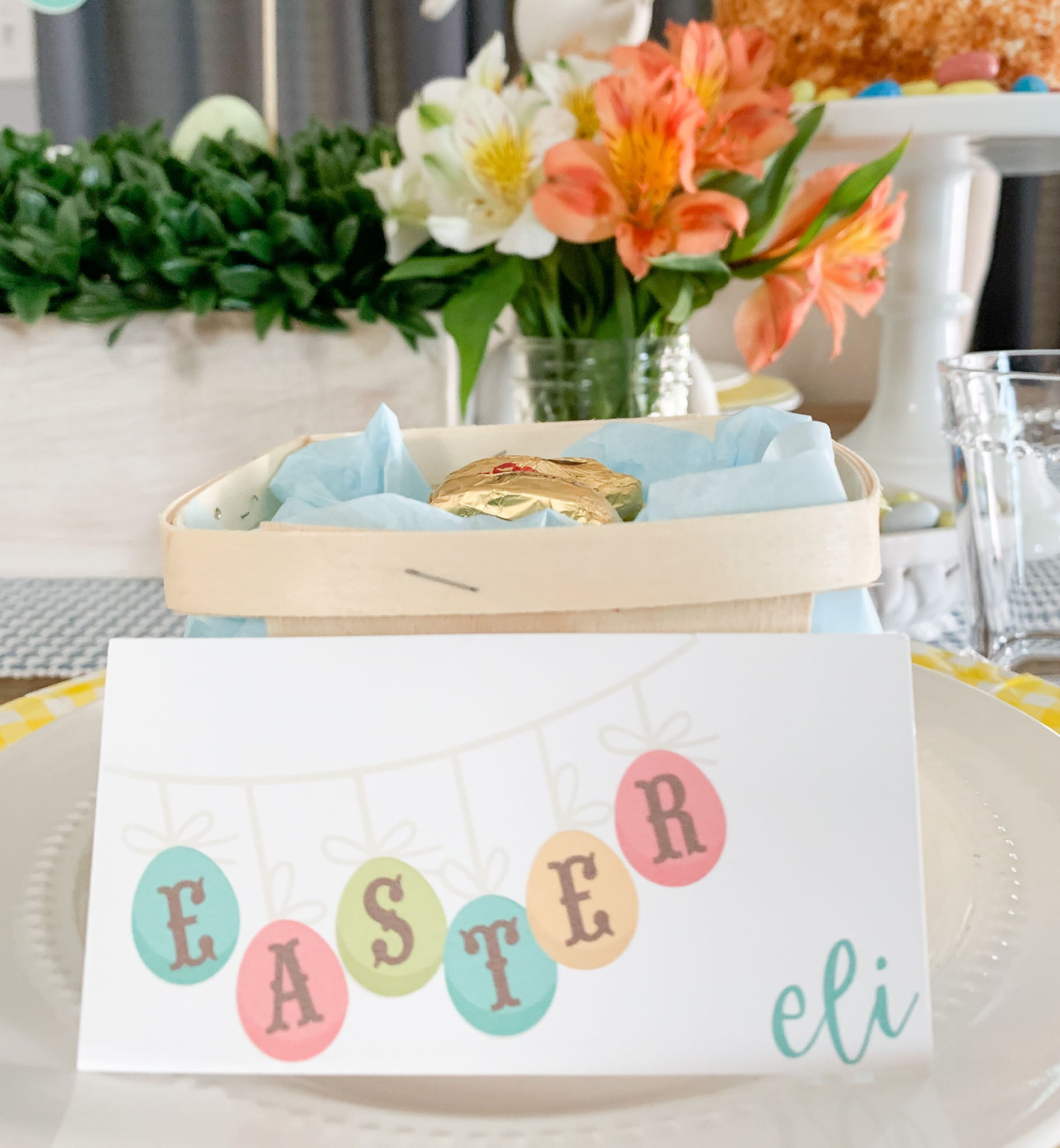 Easter Placecard
