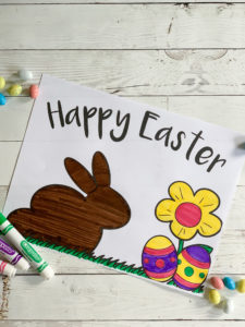 Colored Easter Printable