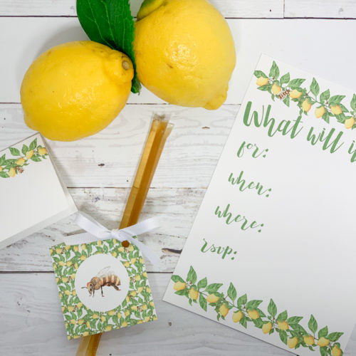 What Will it Bee Baby Shower Party Printables