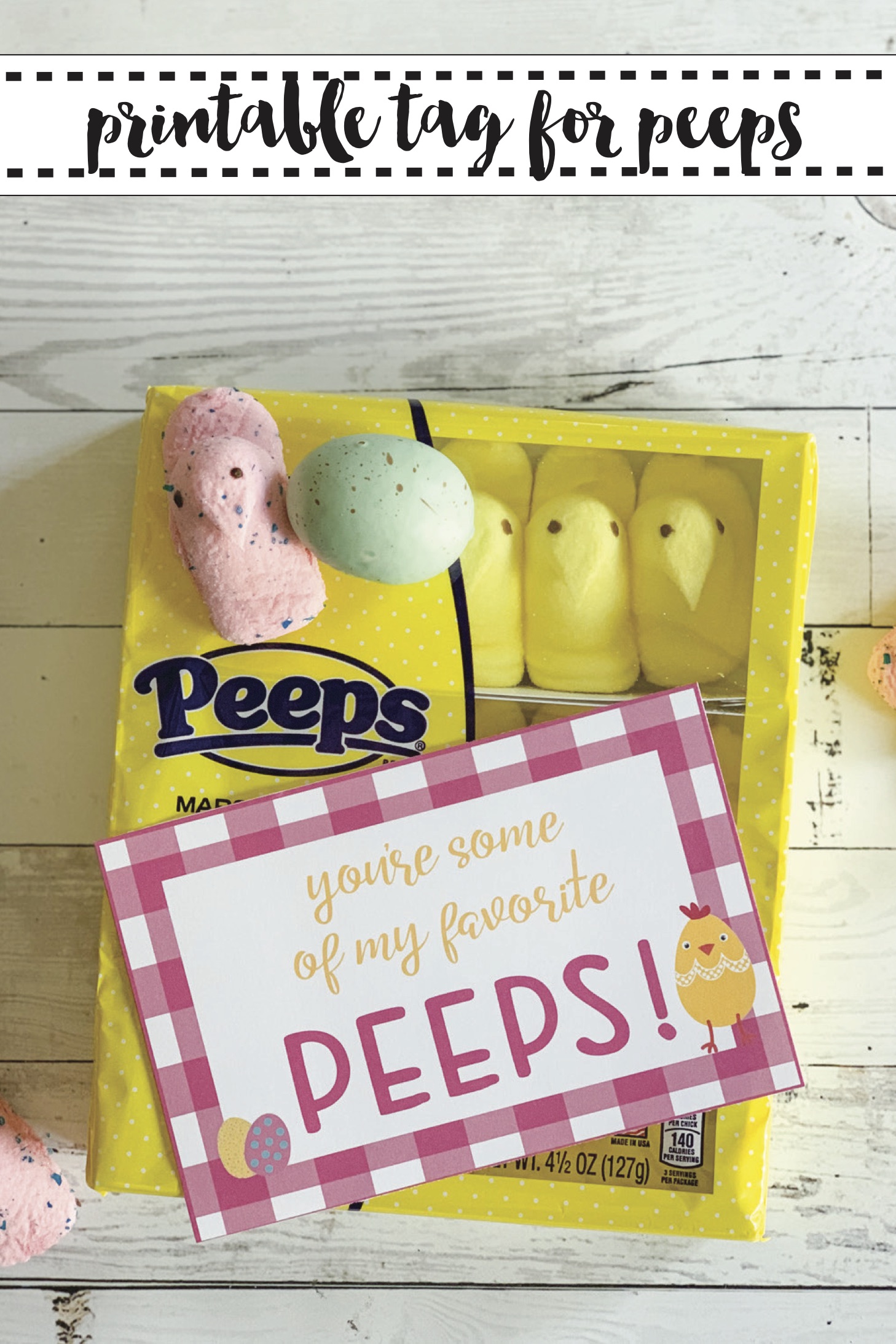 Easter Marshmallow Peeps