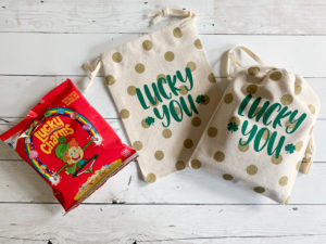 St. Patrick's Day Treat Bags Lucky Charms