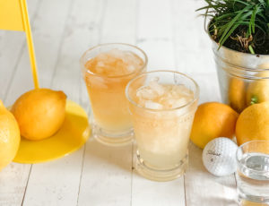 Cocktails Lemons Golf Balls
